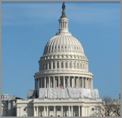 Repaired U.S. Capitol Dome